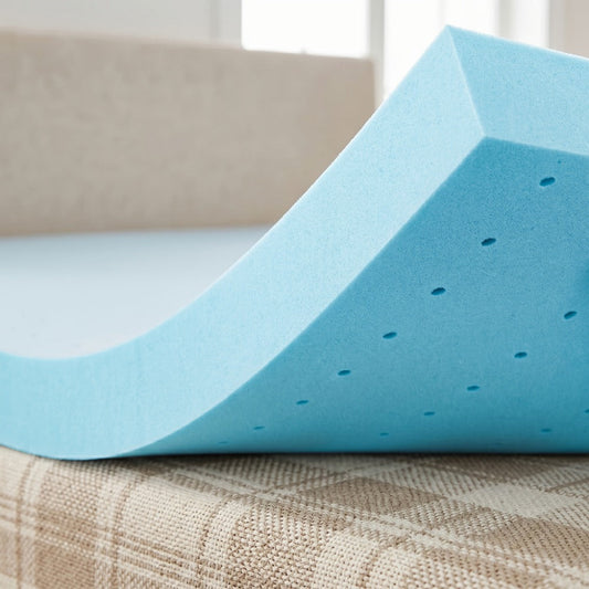 Mattress Topper, Cooling Gel Memory Foam Ventilated - 1.5", 2", 3" or 4" Thick shown in the main product view