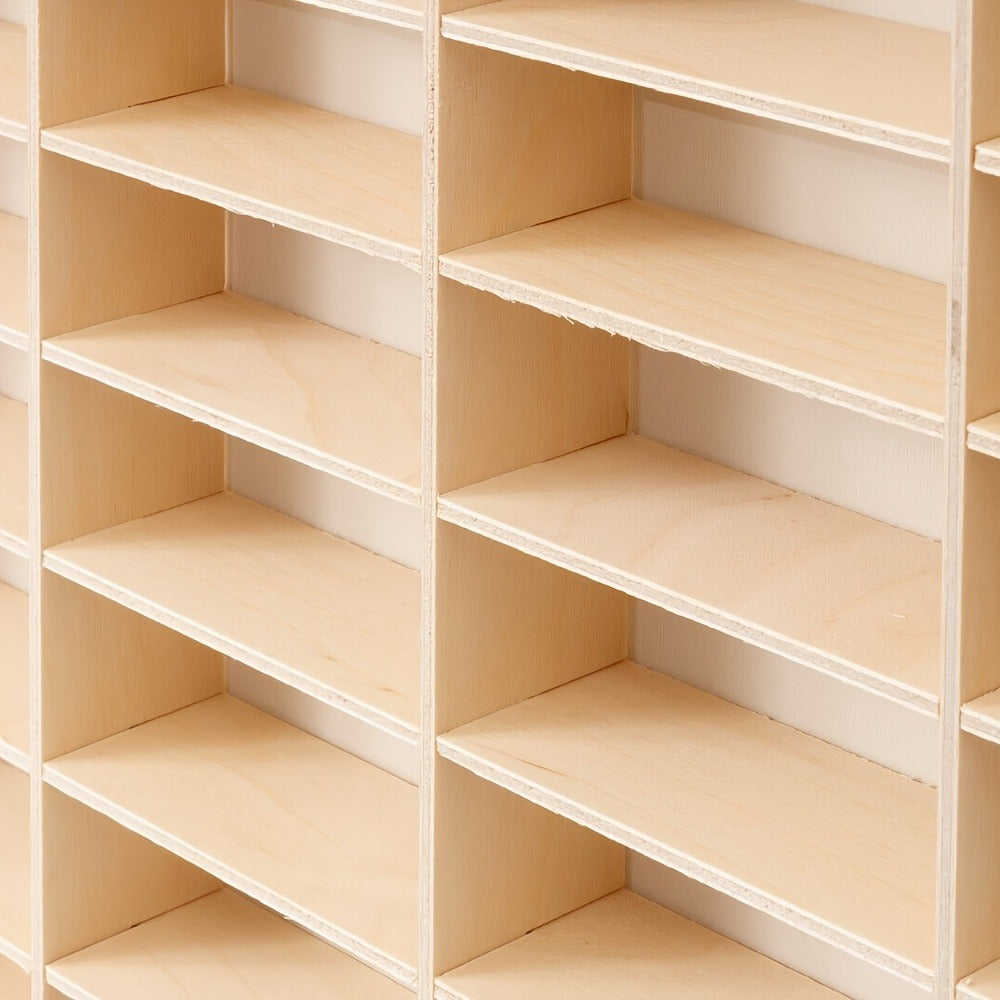 1:64 Scale Solid Wood Diecast Car Display Case, Model Car Storage Organizer detail image - detail view 13