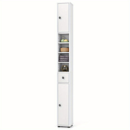Storage Cabinet shown in the White option