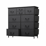 10 Drawers(Side Pockets) - Gray