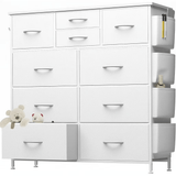 10 Drawers(Side Pockets) - White