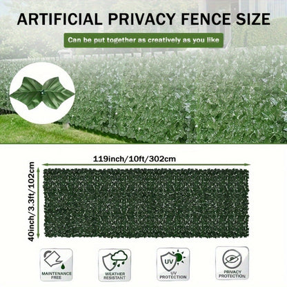 Artificial Greenery shown in the 10*3.3ft/302*102cm option