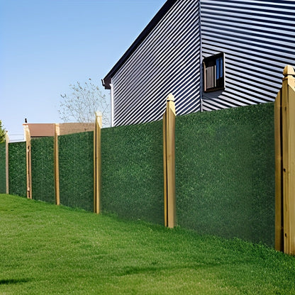 10-Foot Artificial Greenery with Added Privacy and Weather-Resistant Finish detail image - detail view 6