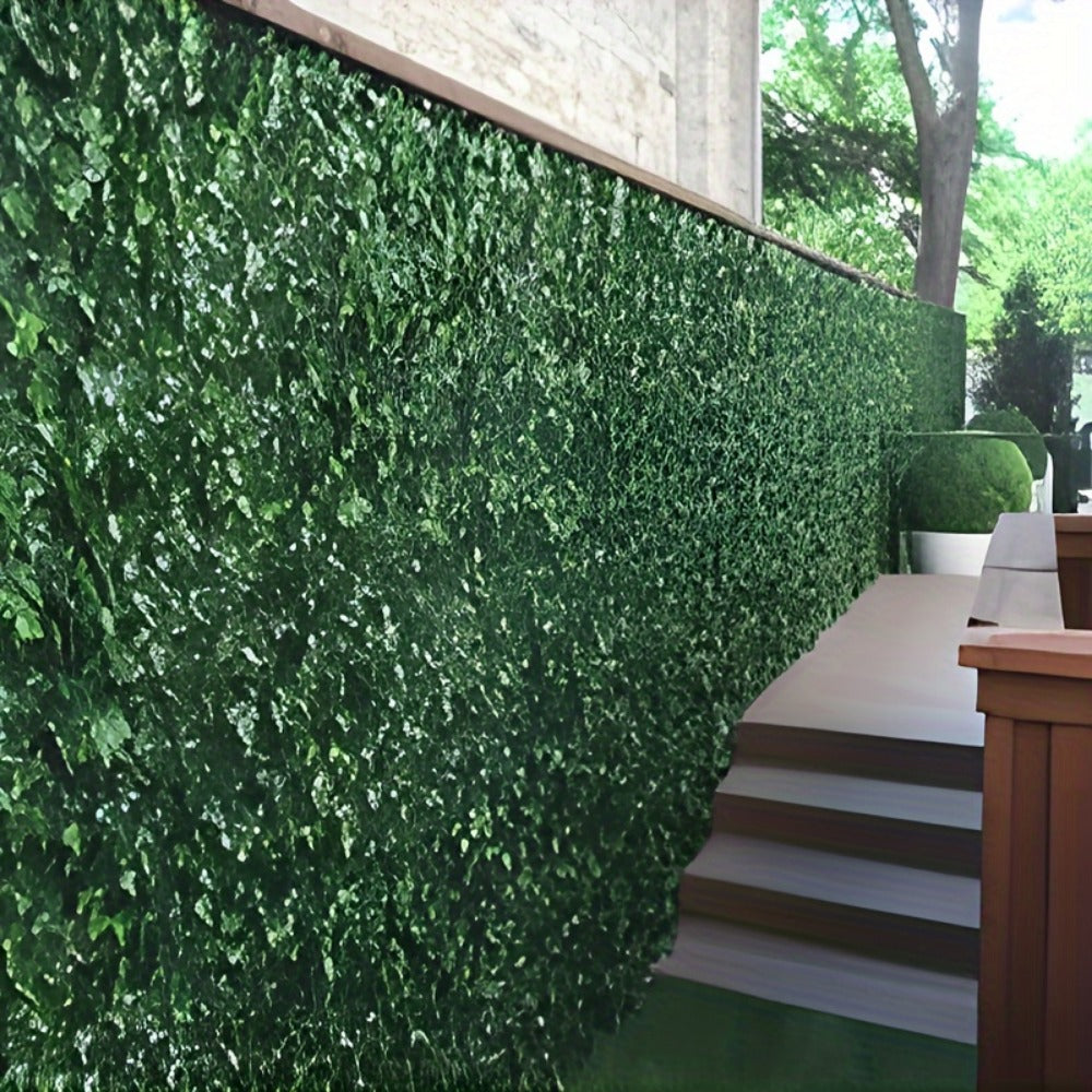 10-Foot Artificial Greenery with Added Privacy and Weather-Resistant Finish detail image - detail view 7