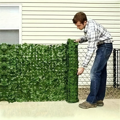 10-Foot Artificial Greenery with Added Privacy and Weather-Resistant Finish detail image - detail view 8