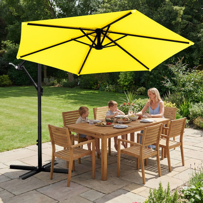 10-Foot Cantilever Patio Umbrella with Multiple Color Options detail image - detail view 20
