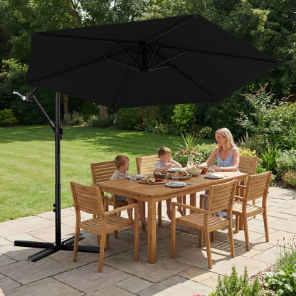 10-Foot Cantilever Patio Umbrella with Multiple Color Options detail image - detail view 5