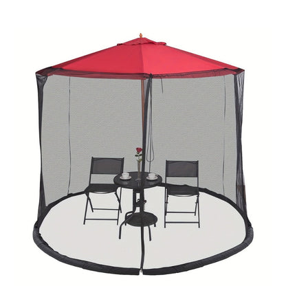 10-Foot Patio Umbrella Accessory with Tool-Free Assembly for Outdoor Shade and Protection detail image - detail view 8