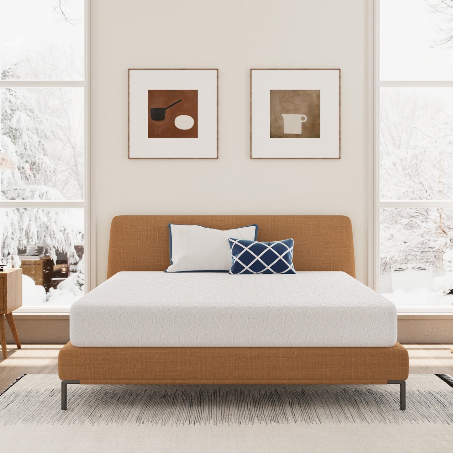 Mattress shown in the 7 Inch Twin option