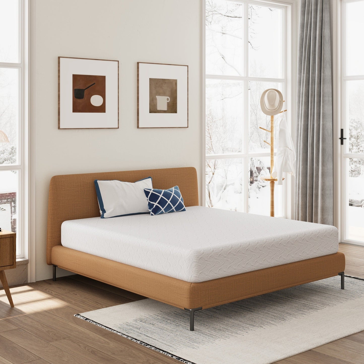 10-Inch Mattress with Memory Foam for Bedroom Comfort and Support detail image - detail view 10