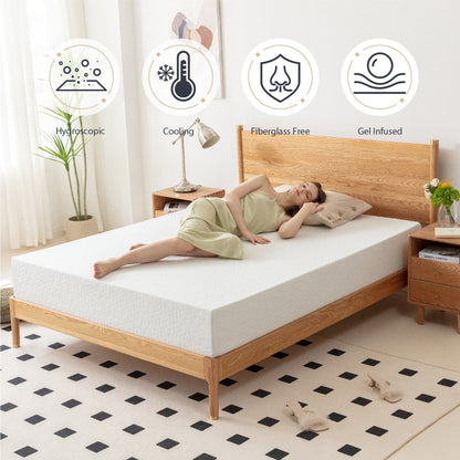10-Inch Mattress with Memory Foam for Bedroom Comfort and Support detail image - detail view 17