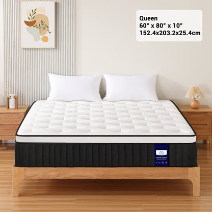 Mattress shown in the Queen (80"x 60") option