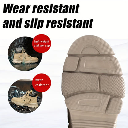Men's Work & Safety Boots - Steel Toe Protection & Puncture Resistant 489509