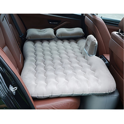 SUV Air Mattress Inflatable Car Bed Portable Camping Mattress Universal Flocked Blow Up Bed for SUV Trunk Back Seat with Storage Bag Repair Kit for Car Camping Travel Road Trip Multiple Colors