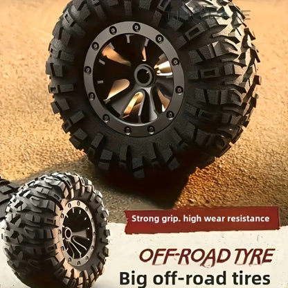 High-Speed RC Off-Road Car 40km/h 4WD All-Terrain Remote Control Climbing Truck with Long-Lasting Battery – Outdoor Racing Vehicle for Boys Kids Teens Ages 8+, Birthday Christmas Gift