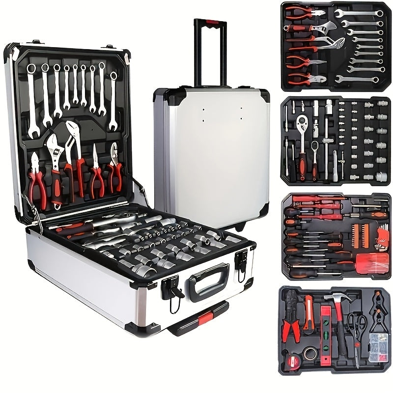 Professional Tool Set, Multi-functional Toolbox, Portable Design, for Home And Car Repair, A Tool Set for Enthusiasts And Professionals, A Gift for Friends, Local Shipping