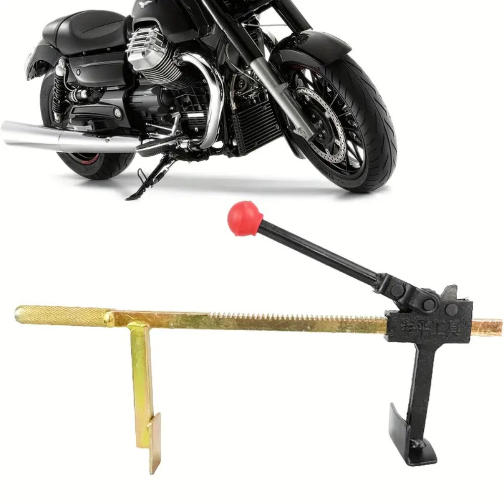 Bead Breaker Tool Heavy-Duty Manual Tire Changer with Safety Guard, Durable Steel Construction Universal Tire Service Equipment for Cars Trucks Motorcycles, Large & Small Size