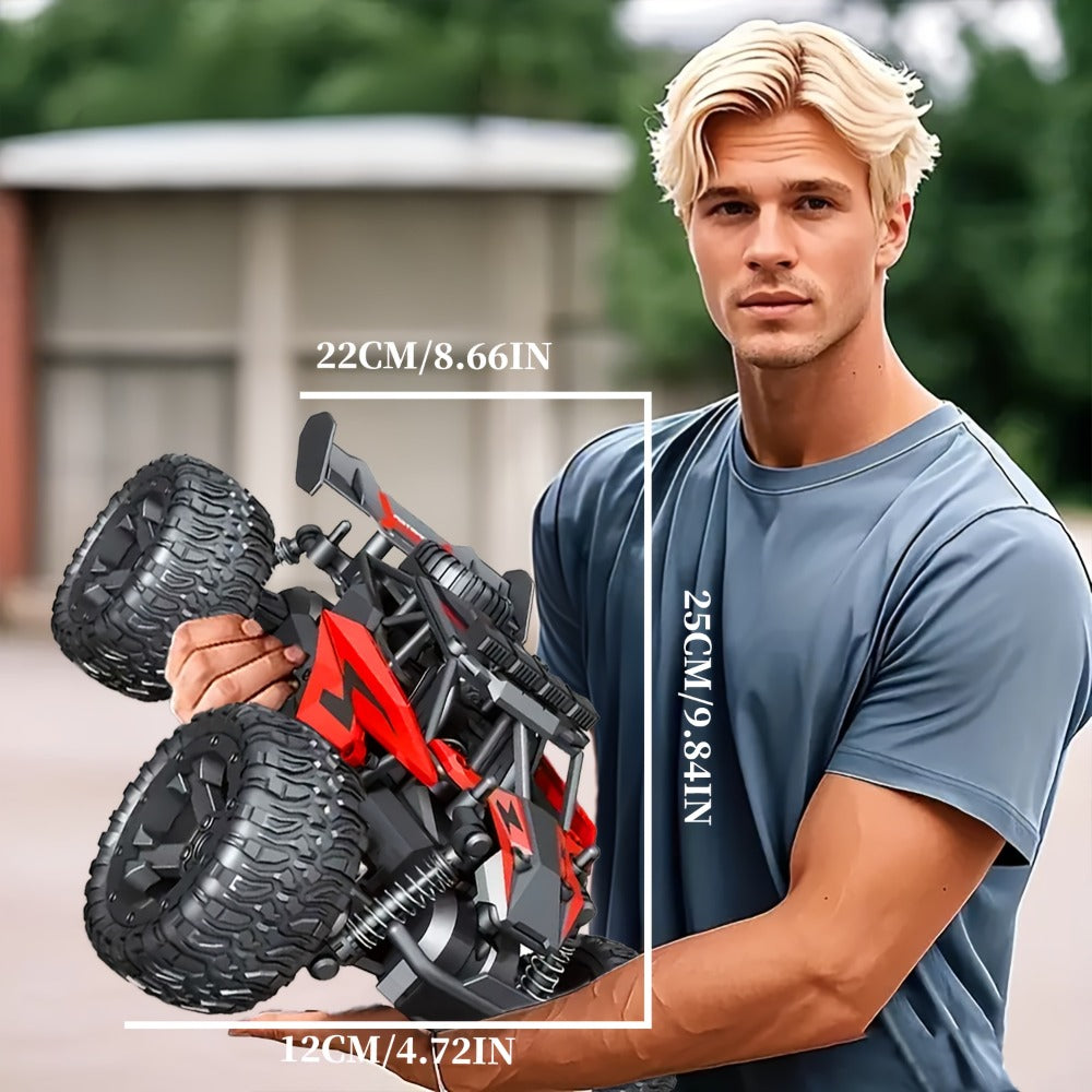 High-Speed RC Off-Road Car 40km/h 4WD All-Terrain Remote Control Climbing Truck with Long-Lasting Battery – Outdoor Racing Vehicle for Boys Kids Teens Ages 8+, Birthday Christmas Gift