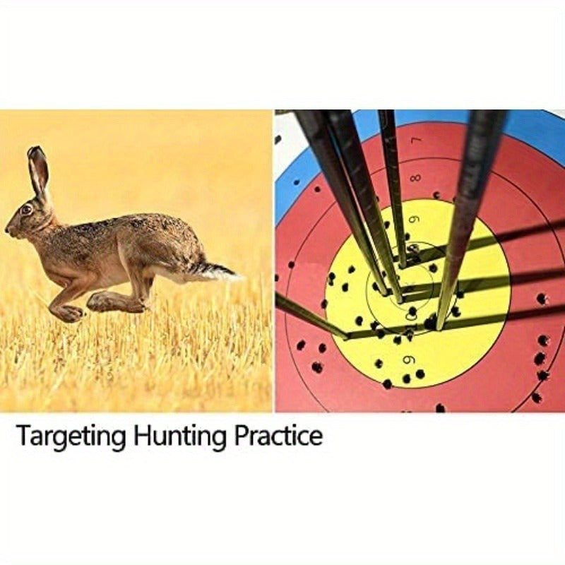 Archery Straw Target Round – Multi-Color Bow Shooting Practice Target for Outdoor Backyard Range Training | 19.69" & 20" Sizes