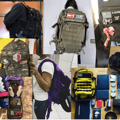 Tactical Backpack 45L – Military Rucksack for Men Women Hiking Camping Emergency 3-Day Bug Out Bag