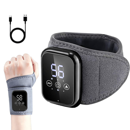 Hand Massager with Heat Vibration Wrist Guard Carpal Tunnel Relief