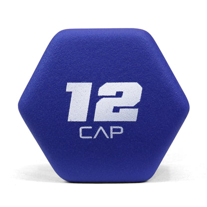 Neoprene Dumbbells Pair with Non-Slip Hex Shape – Color-Coded Hand Weights for Women & Men, Strength Training, Home Gym & Aerobics – 2LB to 15LB Available in Yellow, Green, Red, Blue & Gray