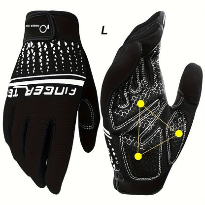 Workout Gloves Full Finger Touchscreen Gel Padded Anti-Slip for Men Women Gym Weight Lifting Cycling Fitness Driving Exercise Training Gloves S-XL