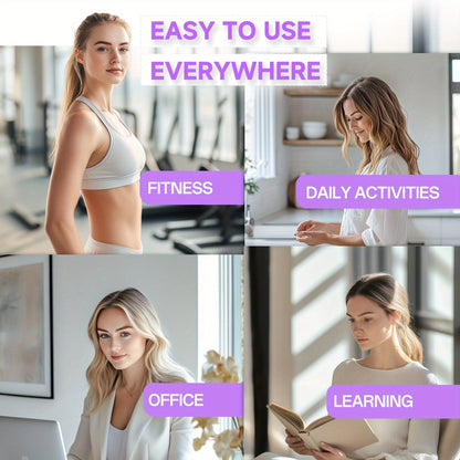 Posture Corrector for Men & Women - Adjustable Back Brace Shoulder Support Hunchback Corrector for Improved Posture, Comfort Fit Unisex Design, Sizes S M L XL - Back Pain Relief Office & Daily Wear