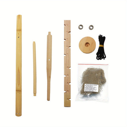 Bow Drill Fire Starter Kit – Primitive Friction Fire Making Set for Survival & Camping
