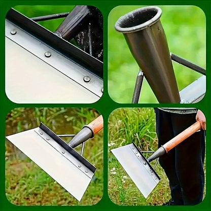 Multifunctional Camping Shovel 8.27" & 10.24" – Portable Handleless Metal Garden Spade for Yard Weeding, Soil Digging, Outdoor Camping, Emergency Rescue & Farm Cleaning