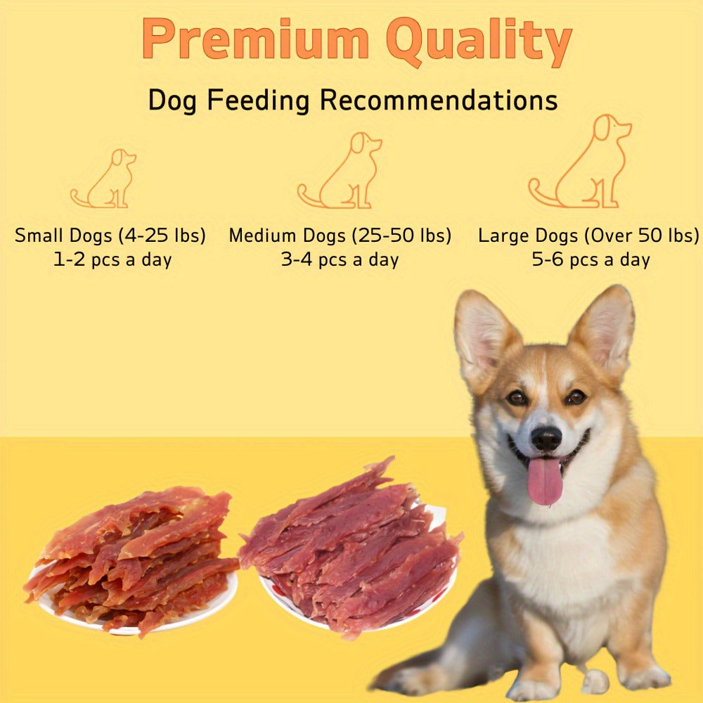 Chicken Jerky Dog Treats Real Pure Chicken Duck High Protein Low Fat Long Lasting Chews Healthy Digestible Training Reward Snack 200g 400g All Breeds