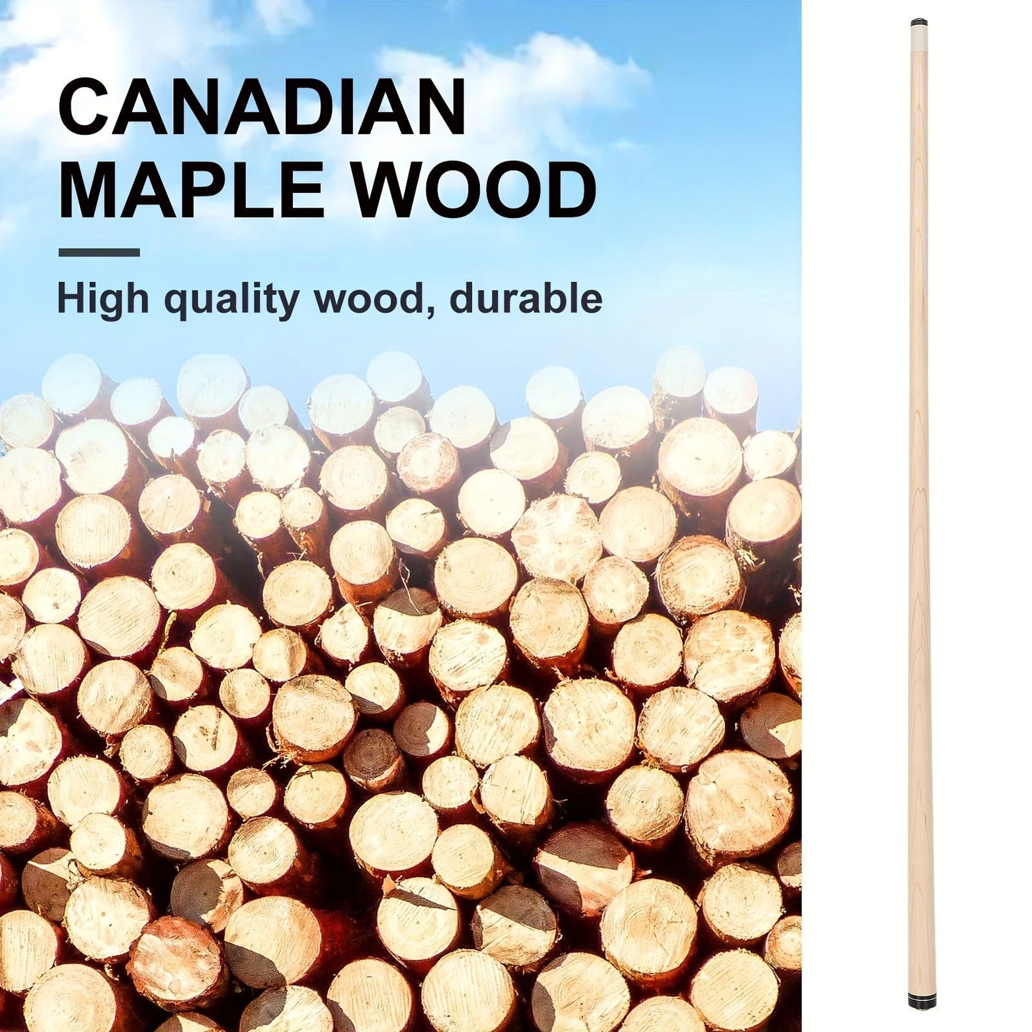 Premium Maple Pool Cue Stick 13mm – Unisex Professional Billiard Cue for Training & Play, 3 Color Options + 3-in-1 Cue Tool & Training Balls Available – Great Christmas & Holiday Gift