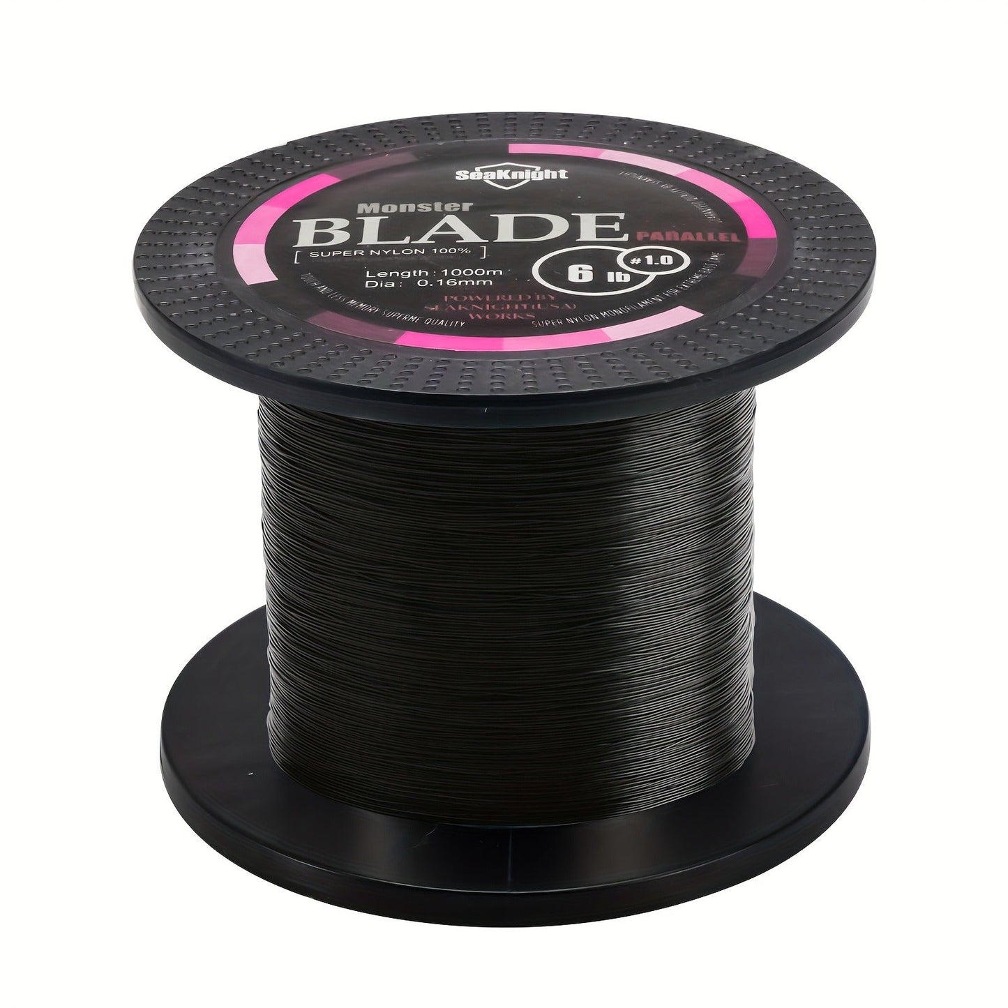 Monofilament Fishing Line 1000M / 1093Yds – Nylon Mono Line for Freshwater & Saltwater, 2-35LB, Black & White
