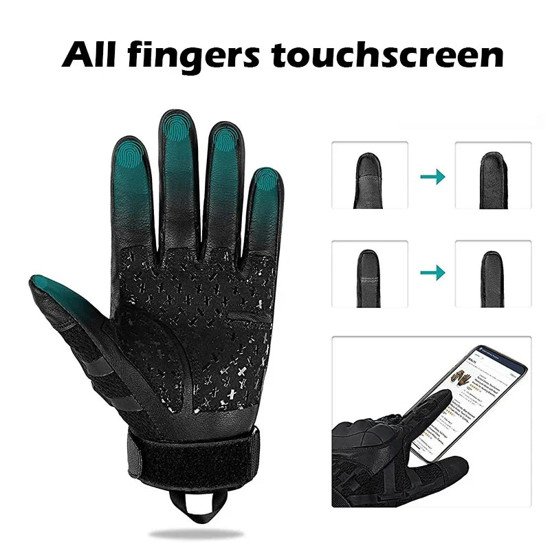 Tactical Gloves Hard Knuckle Military Grade for Shooting Riding