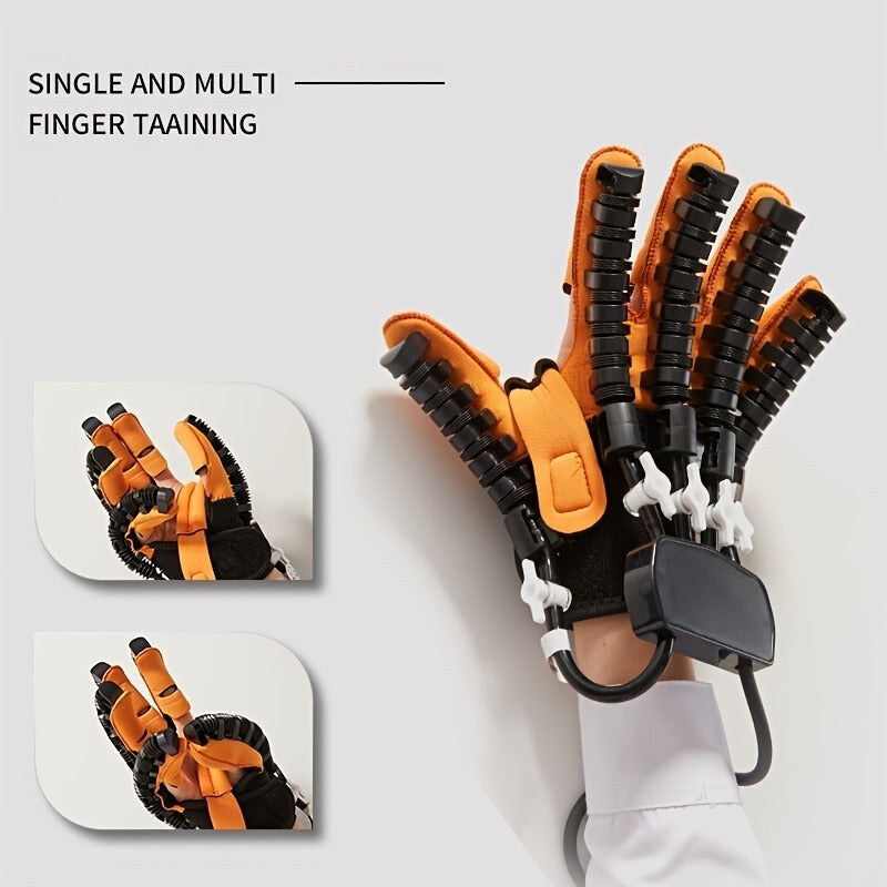Hand Rehabilitation Glove Pneumatic Finger Trainer Left Right M L XL