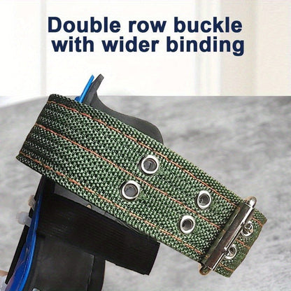 Tree Climbing Spikes Gear Set with Ankle Straps Portable Climbing Tools for Tree Maintenance Fruit Harvesting Hunting Observation Outdoor Work