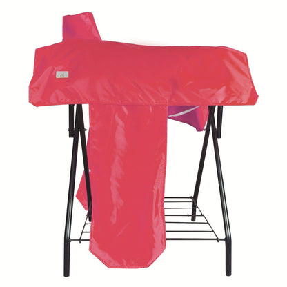Waterproof Horse Saddle Cover 420D Oxford 6 Elastic Straps