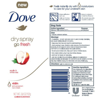Dove Women Deodorant Spray 150ml Long-Lasting Scent Protection Anti-Perspirant Body Spray for Women – 48H Freshness, Gentle on Skin, Bulk Pack Options