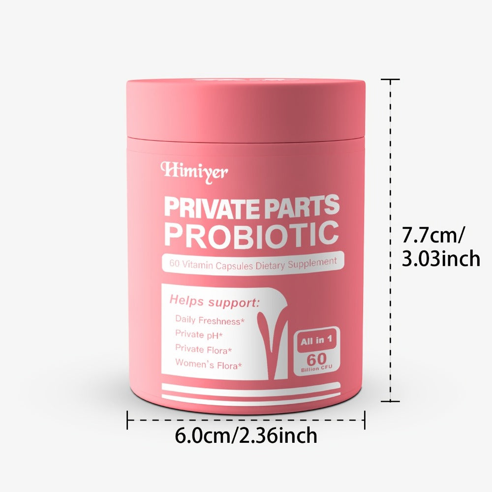 Women's Probiotic Capsules with Lactobacillus Acidophilus & Rhamnosus for Intimate Flora Balance, Vaginal Health, Gut Health & Immune Support for Women