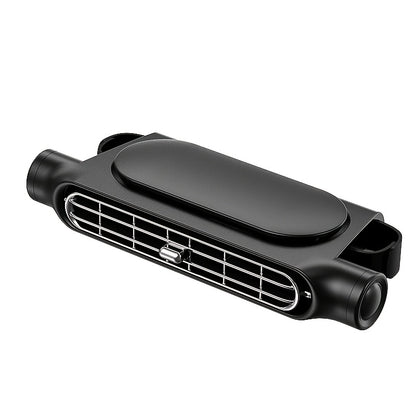 No More Sweltering Rides! 2X Faster Cooling! Car USB Fan - Stay Ice Cool in Traffic (Fits ALL Vehicles) Bladeless Car Air Conditioning Fan|3-Speed Silent Cooling, Car Seat Fan, Free USB Charging Cable