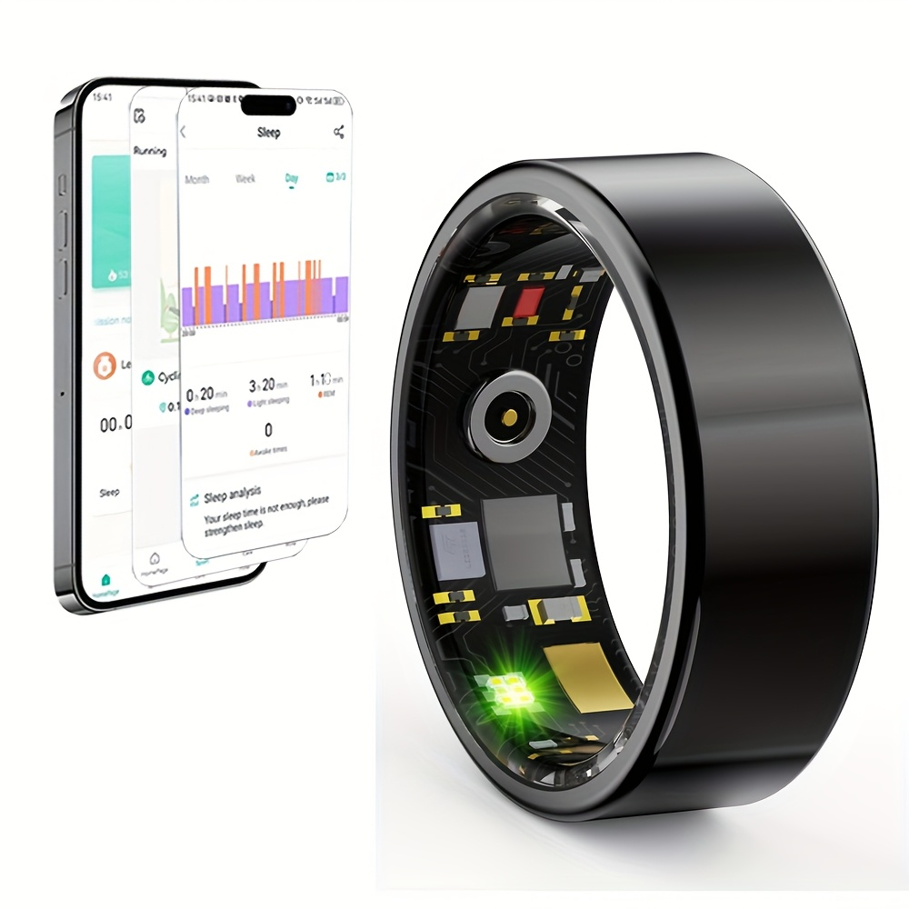 Health Tracking Smart Ring – HRV, Sleep & Activity Monitor