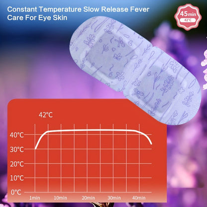 Self-Heating Steam Eye Mask Lavender Warm Compress for Dry Eyes Fatigue & Strain Relief – Moisturizing Aromatherapy Sleep & Travel Eye Patch Hypoallergenic All Skin Types 30pcs 60pcs
