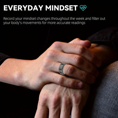 Smart Ring Health Monitor – Step Counter, Sleep Tracker, Heart Rate & Fitness Tracker Ring for Men | Multiple Sizes & Colors