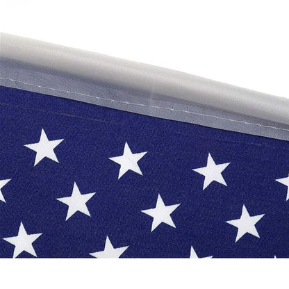 American Flag Car Window Clips 12 Pack USA Patriotic Car Flags 17x12 Inch Double Sided Knitted Polyester Weather Resistant for Parades Funerals Auto Sales Driveways Fourth of July Patriotic Displays