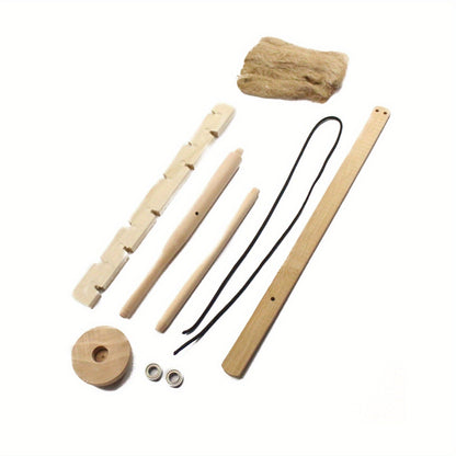 Bow Drill Fire Starter Kit – Primitive Friction Fire Making Set for Survival & Camping