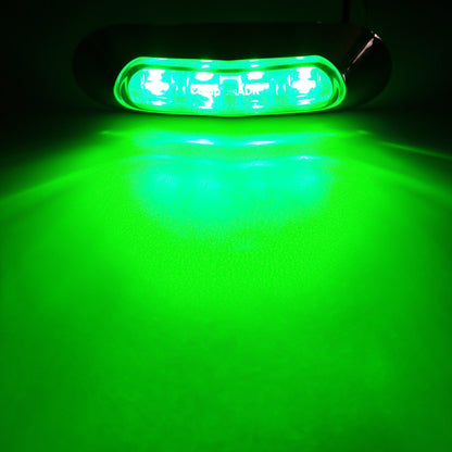 Marine LED Navigation Lights Set of 20 – Stern Circular Deck & Onboard Boat Lights for Yachts & Boats | Low Frequency, No Battery Required, Multi-Color Options