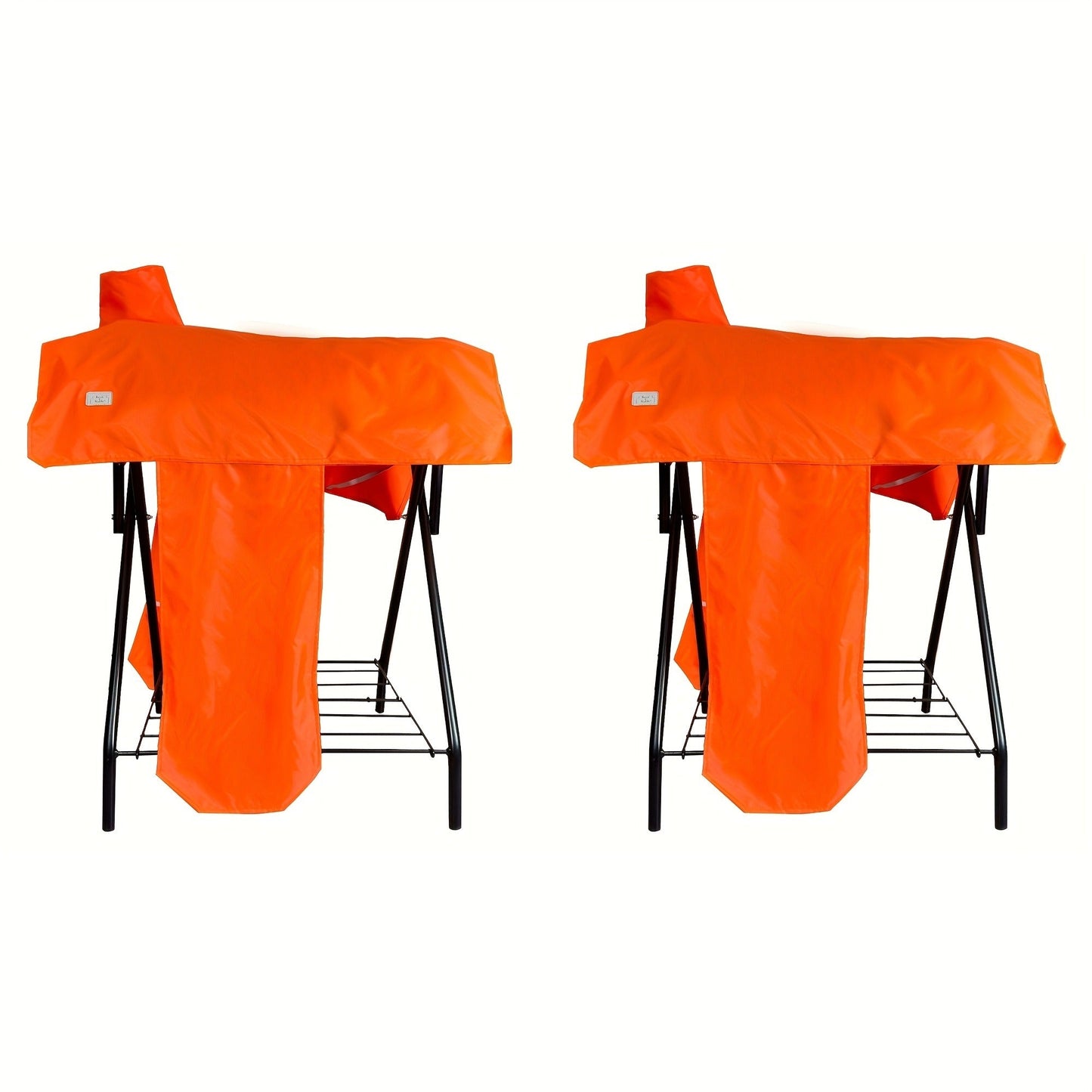 Waterproof Horse Saddle Cover 420D Oxford 6 Elastic Straps
