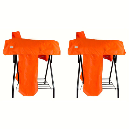 Waterproof Horse Saddle Cover 420D Oxford 6 Elastic Straps
