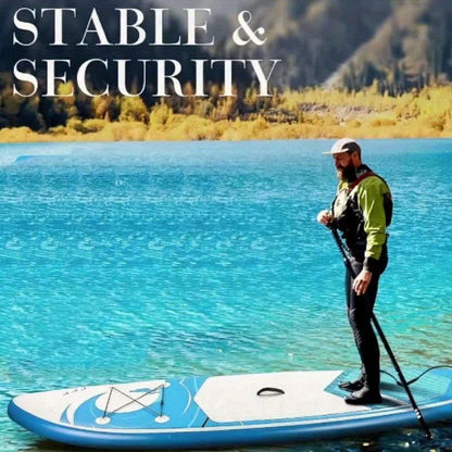 SUP Board 6 Inch Thick 120"x30" – Inflatable Stand Up Paddle Board 375lbs, 2+1 Fin Setup, Full Accessories Kit for Adults Youth Fishing Yoga Surfing Kayak