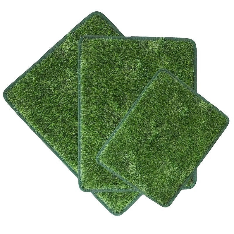 Artificial Grass Dog Potty Pad Washable Reusable - Odor-Proof Pet Training Lawn Mat for Indoor Outdoor Use, Dog Urine Grass Pad 18 x 28 Inch for Puppies & Adult Dogs